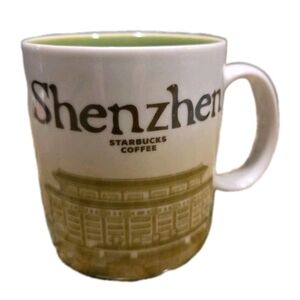 2015 STARBUCKS Coffee Mug SHENZHEN Icon 16 oz MIC w SKU, Discontinued CHINA